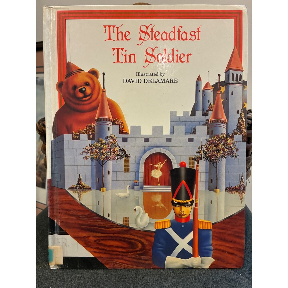 Steadfast Tin Soldier David Delamare 1990 1st Edition Hardcover Ex-Library